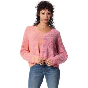 image:imageCircus NY Womens Animal Patchwork Pullover SweaterBeetroot Purple  Animal Print