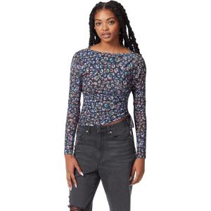 image:imageCircus NY Womens Lorin Asymmetrical Knit TopTechno Poms  Black