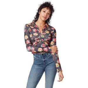 image:imageCircus NY Womens Luna Collared VNeck Knit Pullover TopBlackartist Tulip