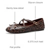 image:imageCircus NY BY SAM Edelman Womens Zuri Ballet FlatBlackGinger Multi