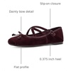 image:imageCircus NY BY SAM Edelman Womens Zuri Ballet FlatDk Spiced Plum