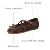 image:imageCircus NY BY SAM Edelman Womens Zuri Ballet FlatGolden PearPlum Multi