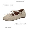 image:imageCircus NY BY SAM Edelman Womens Zuri Ballet FlatVanilla BeanNatural
