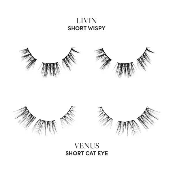 Glamnetic Lash Extension Kit | AM to PM | Professional At Home False Eyelash Extension Kit | Salon-Quality, High Volume, Faux Mink Lashes