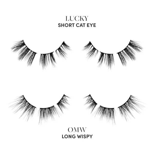 Glamnetic Lash Extension Kit | AM to PM | Professional At Home False Eyelash Extension Kit | Salon-Quality, High Volume, Faux Mink Lashes