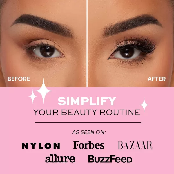 Glamnetic Magnetic Eyelashes - VIP | Long Magnetic Lashes, 60 Wears Reusable High Volume Faux Mink Lashes, Dramatic, Round - 1 Pair