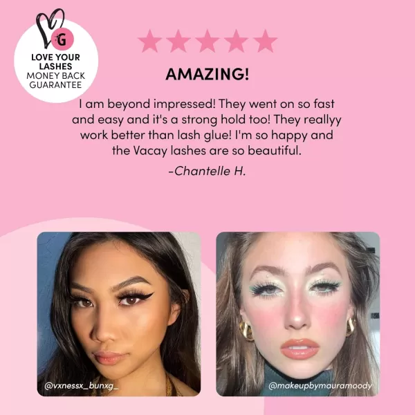 Glamnetic Magnetic Eyelashes - VIP | Long Magnetic Lashes, 60 Wears Reusable High Volume Faux Mink Lashes, Dramatic, Round - 1 Pair