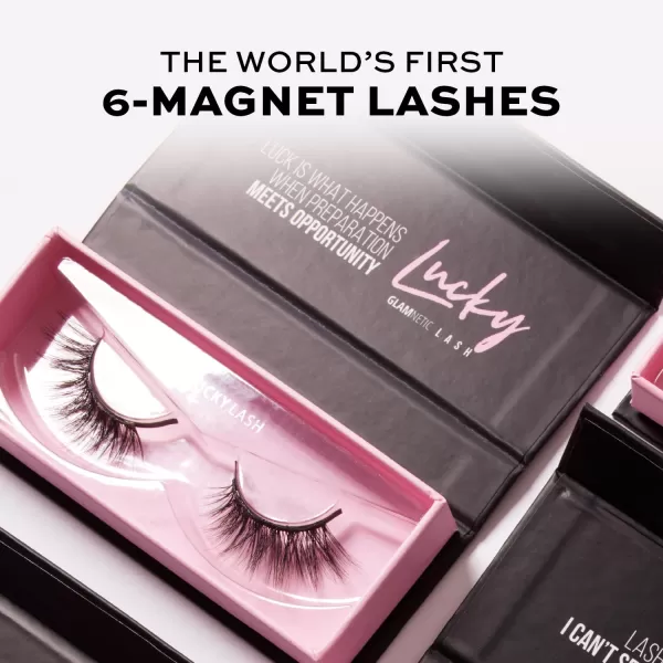 Glamnetic Magnetic Eyelashes - VIP | Long Magnetic Lashes, 60 Wears Reusable High Volume Faux Mink Lashes, Dramatic, Round - 1 Pair