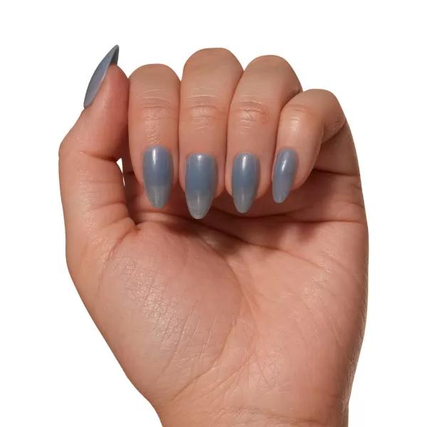Glamnetic Press On Nails - Bubble Gum Glaze | Short Almond Pink French Tip Nails with a Glaze Finish | 15 Sizes - 30 Nail Kit with Glue