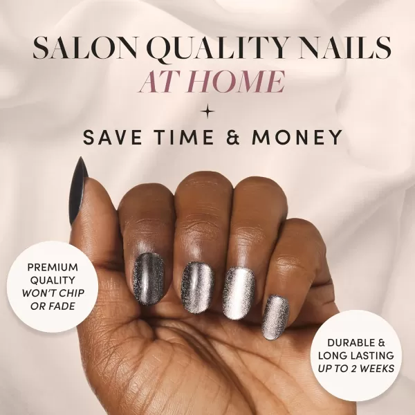Glamnetic Press On Nails - Bubble Gum Glaze | Short Almond Pink French Tip Nails with a Glaze Finish | 15 Sizes - 30 Nail Kit with Glue