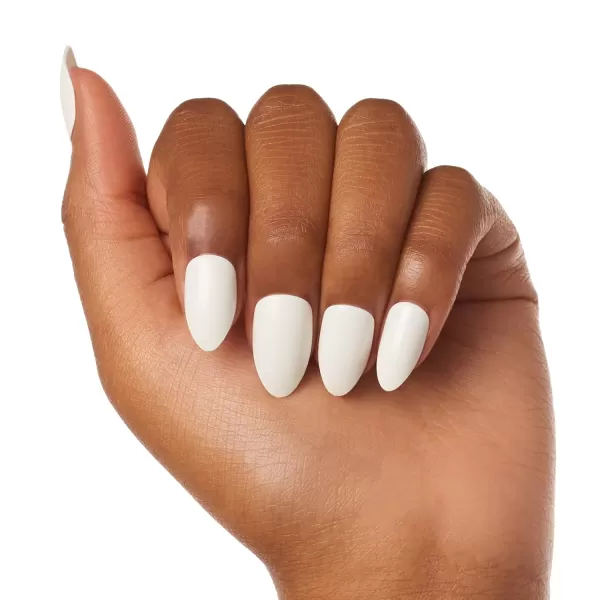 Glamnetic Press On Nails - Bubble Gum Glaze | Short Almond Pink French Tip Nails with a Glaze Finish | 15 Sizes - 30 Nail Kit with Glue