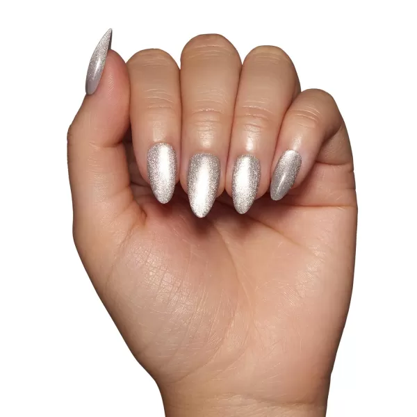 Glamnetic Press On Nails - Bubble Gum Glaze | Short Almond Pink French Tip Nails with a Glaze Finish | 15 Sizes - 30 Nail Kit with Glue