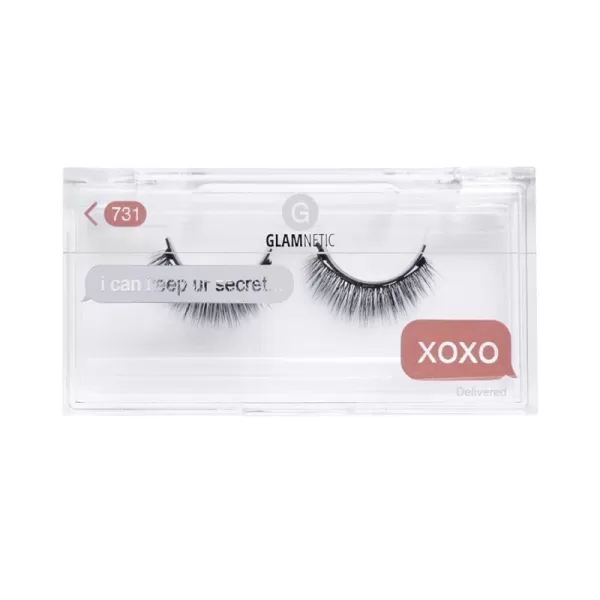 Glamnetic Magnetic Eyelashes - VIP | Long Magnetic Lashes, 60 Wears Reusable High Volume Faux Mink Lashes, Dramatic, Round - 1 Pair