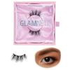 imageGlamnetic Magnetic Half Lashes  Queen  Natural Looking Half Lash Set Short Cat Eye Flared 6Magnet Band Reusable Eyelashes Small Eyes Up to 60 Wears  1 Pair