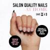 imageGlamnetic Press On Nails  Lilac Gray  Opaque Pale Light Lilac Gray Short Squoval False Nails Reusable Stick On Fake Nails with Glue  Salon Quality  15 Sizes  30 Nail Kit8Caviar