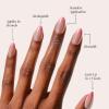 imageGlamnetic Press On Nails  Lilac Gray  Opaque Pale Light Lilac Gray Short Squoval False Nails Reusable Stick On Fake Nails with Glue  Salon Quality  15 Sizes  30 Nail KitBubble Gum Glaze