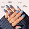 imageGlamnetic Press On Nails  Lime Green  Opaque Bright Neon Green Short Oval Fake Nails Reusable  15 Sizes  30 Nail Kit2Cashmere Blue