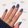 imageGlamnetic Press On Nails  Lime Green  Opaque Bright Neon Green Short Oval Fake Nails Reusable  15 Sizes  30 Nail Kit5Regal Blue