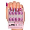 imageGlamnetic Press On Nails  Lilac Gray  Opaque Pale Light Lilac Gray Short Squoval False Nails Reusable Stick On Fake Nails with Glue  Salon Quality  15 Sizes  30 Nail Kit6Berry Fizz