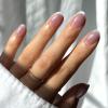 imageGlamnetic Press On Nails  Lilac Gray  Opaque Pale Light Lilac Gray Short Squoval False Nails Reusable Stick On Fake Nails with Glue  Salon Quality  15 Sizes  30 Nail Kit7Fairy Dust