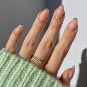 imageGlamnetic Press On Nails  Pink Macaron  SemiTransparent Pastel Light Pink French Tip Short Almond False Nails Reusable Stick On Fake Nails with Glue  Salon Quality  15 Sizes  30 Nail Kit4Whipped