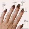 imageHarry Potter x Glamnetic Press On Nails  Gryffindor  Scarlet Red Lightning Graphic Short Almond False Nails Reusable Stick On Fake Nails with Glue  Salon Quality  15 Sizes  30 Nail Kit3Golden Cup