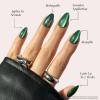 imageHarry Potter x Glamnetic Press On Nails  Gryffindor  Scarlet Red Lightning Graphic Short Almond False Nails Reusable Stick On Fake Nails with Glue  Salon Quality  15 Sizes  30 Nail Kit5Slytherin