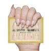 imageHarry Potter x Glamnetic Press On Nails  Gryffindor  Scarlet Red Lightning Graphic Short Almond False Nails Reusable Stick On Fake Nails with Glue  Salon Quality  15 Sizes  30 Nail KitHufflepuff