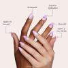 imageGlamnetic x Hello Kitty and Friends Press On Nails  Keroppi  Green French Tip Short Almond Graphic Nails in a Glossy  15 Sizes  30 Nail Kit with GlueKuromi 2024