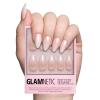 imageGlamnetic Press On Nails  Something Blue  Short Almond Fake Nails Baby Blue with Glossy ampamp Glazed Finish for Weddings Reusable  15 Sizes  30 Nail Kit with Glue3Fiancd