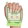 imageGlamnetic x Hello Kitty and Friends Press On Nails  Keroppi  Green French Tip Short Almond Graphic Nails in a Glossy  15 Sizes  30 Nail Kit with GlueKeroppi 2024