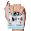 imageGlamnetic x Hello Kitty and Friends Press On Nails  Keroppi  Green French Tip Short Almond Graphic Nails in a Glossy  15 Sizes  30 Nail Kit with GluePochacco 2024