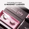 imageGlamnetic Magnetic Eyelashes  Venus  Short Magnetic Lashes 60 Wears Reusable High Volume Faux Mink Lashes Cat Eye 3D Natural Look  1 PairLucky