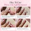 imageGlamnetic Press On Nail Remover  Odorless No Acetone Gentle PressOn Nail Remover Serum for Fake Nails  30 ml101 fl oz