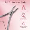imageGlamnetic Cuticle Trimmer  Stainless Steel Cuticle Remover with Sharp Blades  Safe ampamp Easy to Use Cuticle Nipper  Pedicure Manicure Tools for Fingernails and Toenails