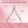 imageGlamnetic Cuticle Trimmer  Stainless Steel Cuticle Remover with Sharp Blades  Safe ampamp Easy to Use Cuticle Nipper  Pedicure Manicure Tools for Fingernails and Toenails