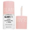 imageGlamnetic 2in1 Cuticle Oil  Nourishing Cuticle Serum ampamp Cuticle Pusher For Healthy Nails  Overnight Hyaluronic Acid ampamp Botanical Oils  031 Oz