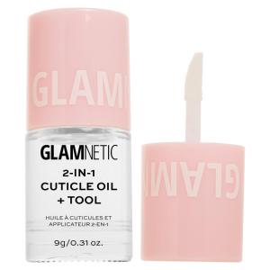 imageGlamnetic 2in1 Cuticle Oil  Nourishing Cuticle Serum ampamp Cuticle Pusher For Healthy Nails  Overnight Hyaluronic Acid ampamp Botanical Oils  031 Oz