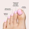 imageGlamnetic Press On Toenails  Cherry Glaze  Bright Red Fake Toe Nails with a Glazed Finish  16 Sizes  32 Toe Nail Kit with Glue4Think Pink