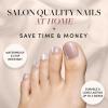 imageGlamnetic Press On Toenails  Cherry Glaze  Bright Red Fake Toe Nails with a Glazed Finish  16 Sizes  32 Toe Nail Kit with Glue5The Vow