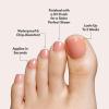 imageGlamnetic Press On Toenails  Cherry Glaze  Bright Red Fake Toe Nails with a Glazed Finish  16 Sizes  32 Toe Nail Kit with GlueSheer Peach