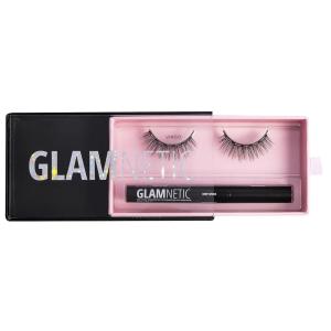 imageGlamnetic Magnetic Eyelashes Lash Kit  Virgo  Magnetic Eyeliner Pen Lashes Pack Dramatic Long Eyelash Kit Reusable up to 60 times  1 pair  liner