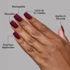 imageGlamnetic Press On Nails  Pumpkin Patch  Short Oval Fake Nails with a Velvet Finish Salon Quality Halloween Nails  15 Sizes  30 Nail Kit with GlueCherry Mocha
