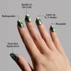 imageGlamnetic Press On Nails  Pumpkin Patch  Short Oval Fake Nails with a Velvet Finish Salon Quality Halloween Nails  15 Sizes  30 Nail Kit with GluePeekOLantern