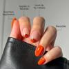 imageGlamnetic Press On Nails  Pumpkin Patch  Short Oval Fake Nails with a Velvet Finish Salon Quality Halloween Nails  15 Sizes  30 Nail Kit with GluePumpkin Patch