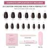 imageGlamnetic Press On Nails  Pumpkin Patch  Short Oval Fake Nails with a Velvet Finish Salon Quality Halloween Nails  15 Sizes  30 Nail Kit with GlueRosy Remains