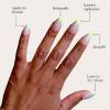 imageGlamnetic Press On Nails  Mrs  Short Almond Fake Nails with French Tips and Glossy Glazed Finish Salon Quality  15 Sizes  30 Nail Kit with GlueSt Barths