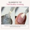 imageGlamnetic Nail Strengthener  FastDrying Vegan Formula to Reinforce Natural Nails  Helps To Prevent Breakage ampamp Splitting  034 fl oz