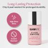 imageGlamnetic UV Gel Clear Top Coat  HighGloss Finish  NoWipe Formula  Works on PressOns ampamp Polish  LED UV Curable  033 fl oz