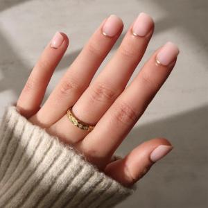 imageGlamnetic Press On Nails  Oat Milk  Medium Coffin White Fake Nails Salon Quality Milky Nails  15 Sizes  30 Nail Kit with Glue1A  Quiet Luxury